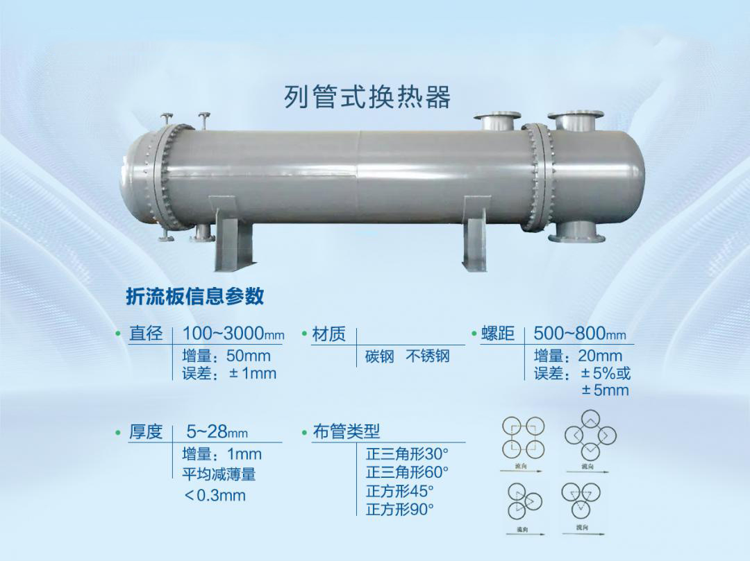 新疆列管式换热器